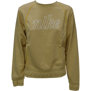 Textil Mulher Sweats Nike yellow DQ6244 Ouro