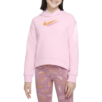 Textil Rapariga Sweats Nike Grey DQ9127 Rosa