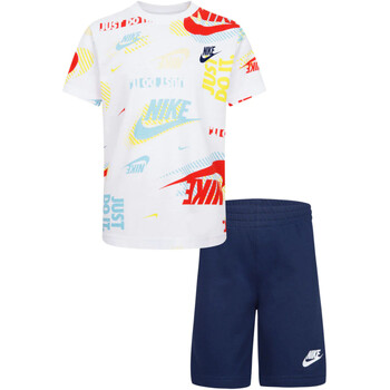Textil Criança Todos os fatos de treino lifestyle Nike 66K471 Branco