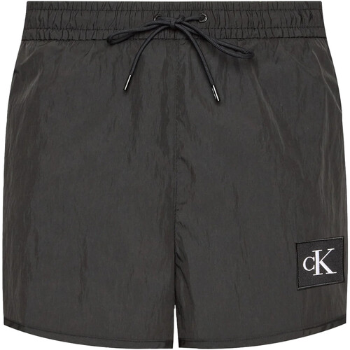 Textil Homem Shorts met shokesu print in lila Calvin Klein Jeans KM0KM00820 Preto