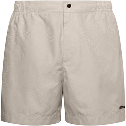 Textil Homem Fatos e shorts de banho Calvin Klein Jeans KM0KM00821 Bege