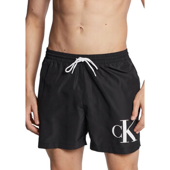 Textil Homem Shorts met shokesu print in lila Calvin Klein Jeans KM0KM00849 Preto