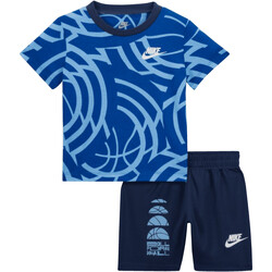 Textil Rapaz Todos os fatos de treino Nike bright 86K497 Azul