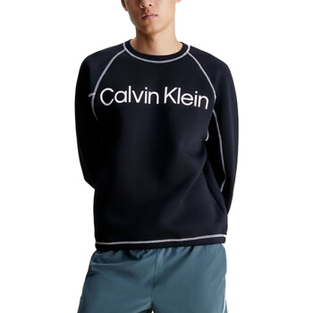 Textil Homem Sweats Calvin Klein Jeans 00GMF3W317 Preto