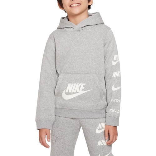 Textil Rapaz Sweats Nike FN7724 Cinza