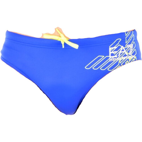 Textil Homem Fatos e Lyocell shorts de banho Emporio Armani EA7 901000-9P709 Azul