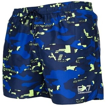 Textil Homem Fatos e shorts de banho Emporio Armani EA7 902000-9P747 Azul