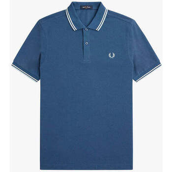 Textil Homem T-shirts e Pólos Fred Perry M3600-U91-3-1 Azul