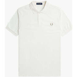 Textil Homem T-shirts e Pólos Fred Perry M6000-U72-1-1 Branco