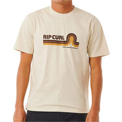 Textil Homem Polos mangas curta Rip Curl SURF REVIVAL MUMMA TEE Multicolor