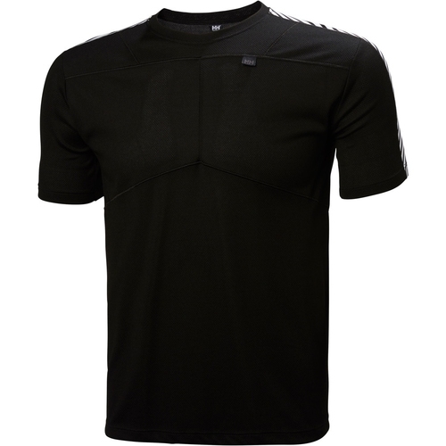 Textil Homem Camisas mangas curtas Helly Hansen HH LIFA T-SHIRT Preto