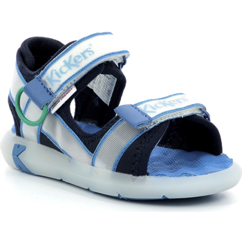 Sapatos Criança Sandálias Kickers Kickjune Azul