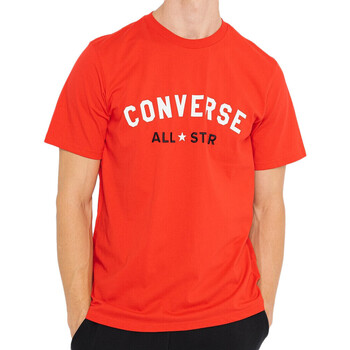 Textil Homem T-shirts e Pólos Converse  Vermelho