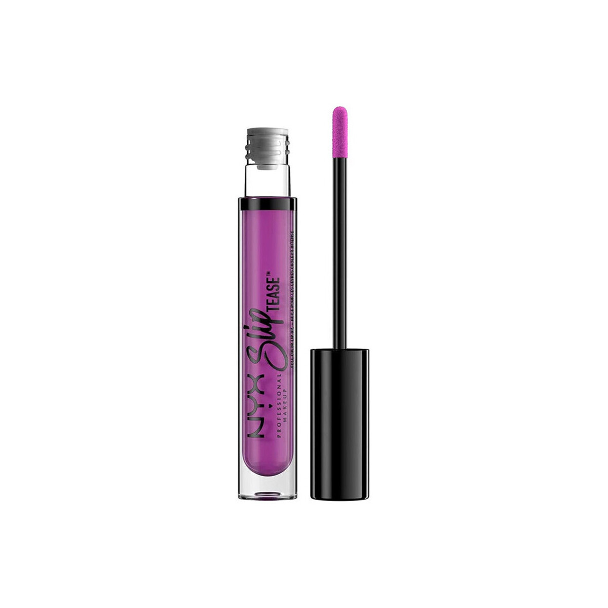 beleza Mulher Batom Nyx Professional Make Up Lip Oil Slip Tease Full Color - 06 Fatal Attraction Violeta