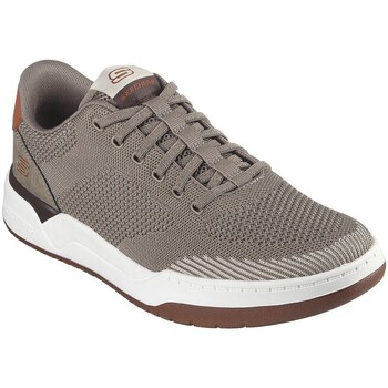 Sapatos Homem Sapatilhas Skechers ZAPATILLAS CASUAL Relaxed Fit: Оригінальні кросівки мокасини skechers 210793 TAUPE Bege
