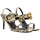 Sapatos Mulher Sandálias Versace 76VA3S71 Preto