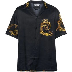 Textil Forte Camisas mangas comprida Versace Jeans Couture 76GAL2BW-NS412 Preto