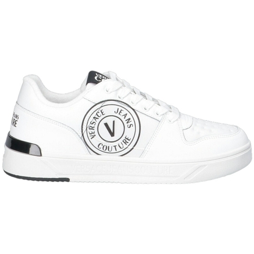 Sapatos Homem Sapatilhas Versace 76YA3SJ1 Branco