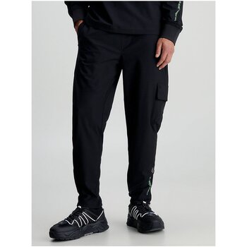 Textil Homem Shorts a vita alta con ricamo Blu Calvin Klein Jeans J30J324046 Preto
