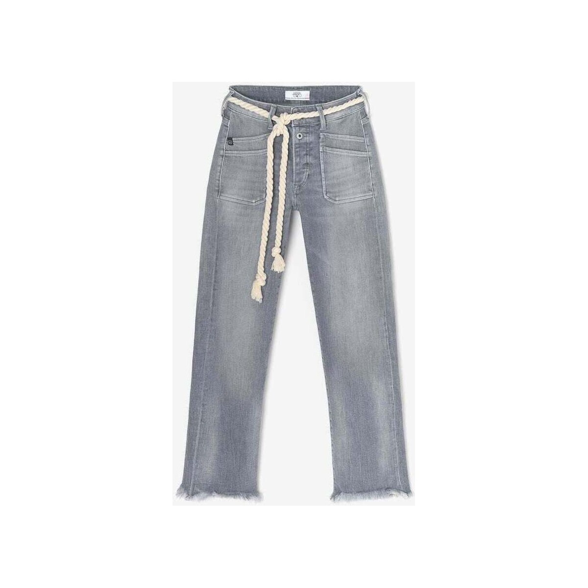 Textil Mulher vigor 7 pants Jeans regular PRICILIA, 7/8 Cinza