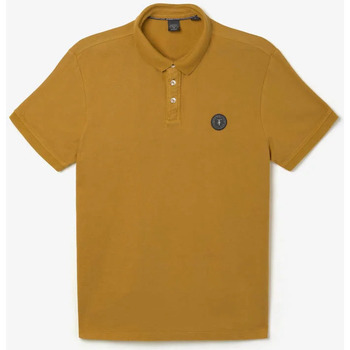Textil Homem T-shirts e Pólos Kortärmad T-shirt Ela Pólo DYLON Amarelo
