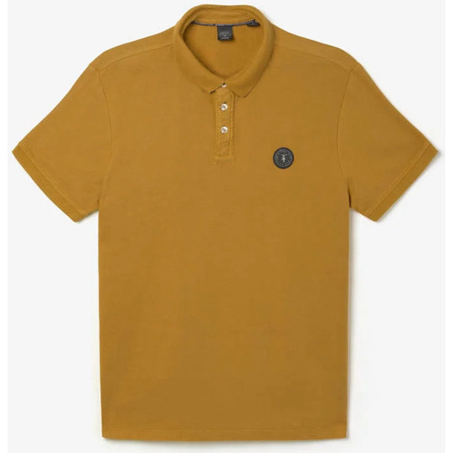 Textil Homem T-shirts e Pólos Le Temps des Cerises Pólo DYLON Amarelo