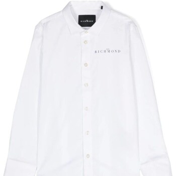 Textil Rapaz Camisas mangas comprida John Richmond RBP24105CA Branco