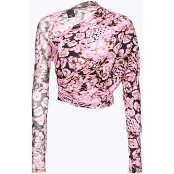 Textil Mulher camisolas Pinko METI 103024. A1O5-UY6 Rosa