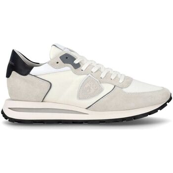 Sapatos Homem Sapatilhas Philippe Model TKLU W007 - TROPEZ HAUTE-MONDIAL BLANC Branco