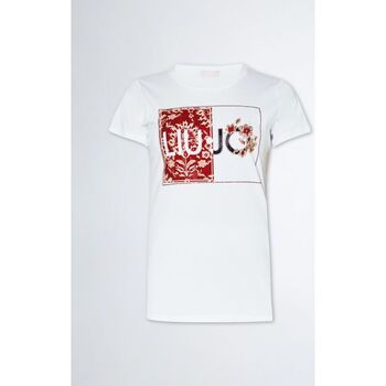 Textil Mulher T-shirts History e Pólos Liu Jo MA4340 JS923-N9335 Branco