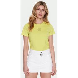 Textil Mulher T-shirts e Pólos Pinko BUSSOLOTTO 100355 A1NW-H23 Amarelo