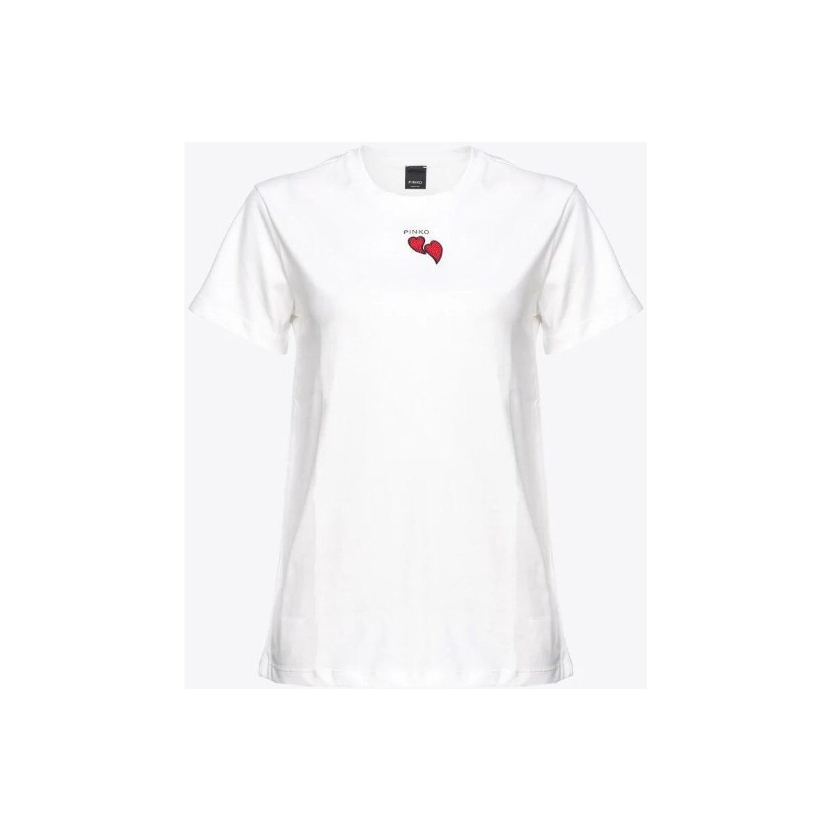 Textil Mulher T-shirt Aus 100% Bio-baumwolle Mit Print TRAPANI 100789 A1P8-Z07 Branco