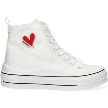 Sapatos Mulher Gianluca - Lart Vero Moda Zapatilla plataforma abotinada Branco