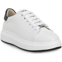 Sapatos Mulher Sapatilhas Keys WHITE BLK Branco
