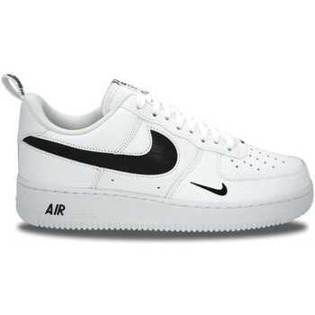 Sapatos Homem Sapatilhas Nike crew Air Force 1 Low Multi-Etch janoski White Black Branco