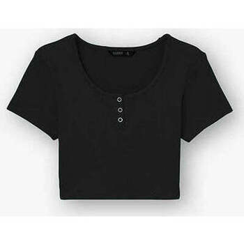 Textil Rapariga T-shirts e Pólos Tiffosi 10053954-000-2-75 Preto