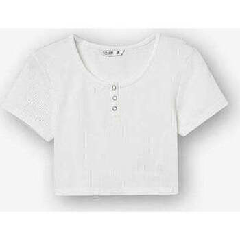 Textil Rapariga T-shirts e Pólos Tiffosi 10053954-001-1-75 Branco