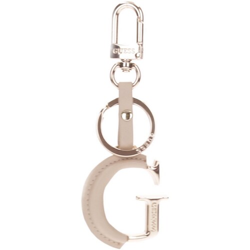 Acessórios Mulher Porta-chaves Guess  Bege