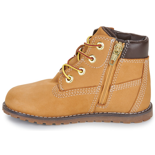 Timberland POKEY PINE MID LACE UP WITH ZIP Castanho