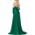 Textil Mulher Vestidos curtos Impero Couture KD056 Verde