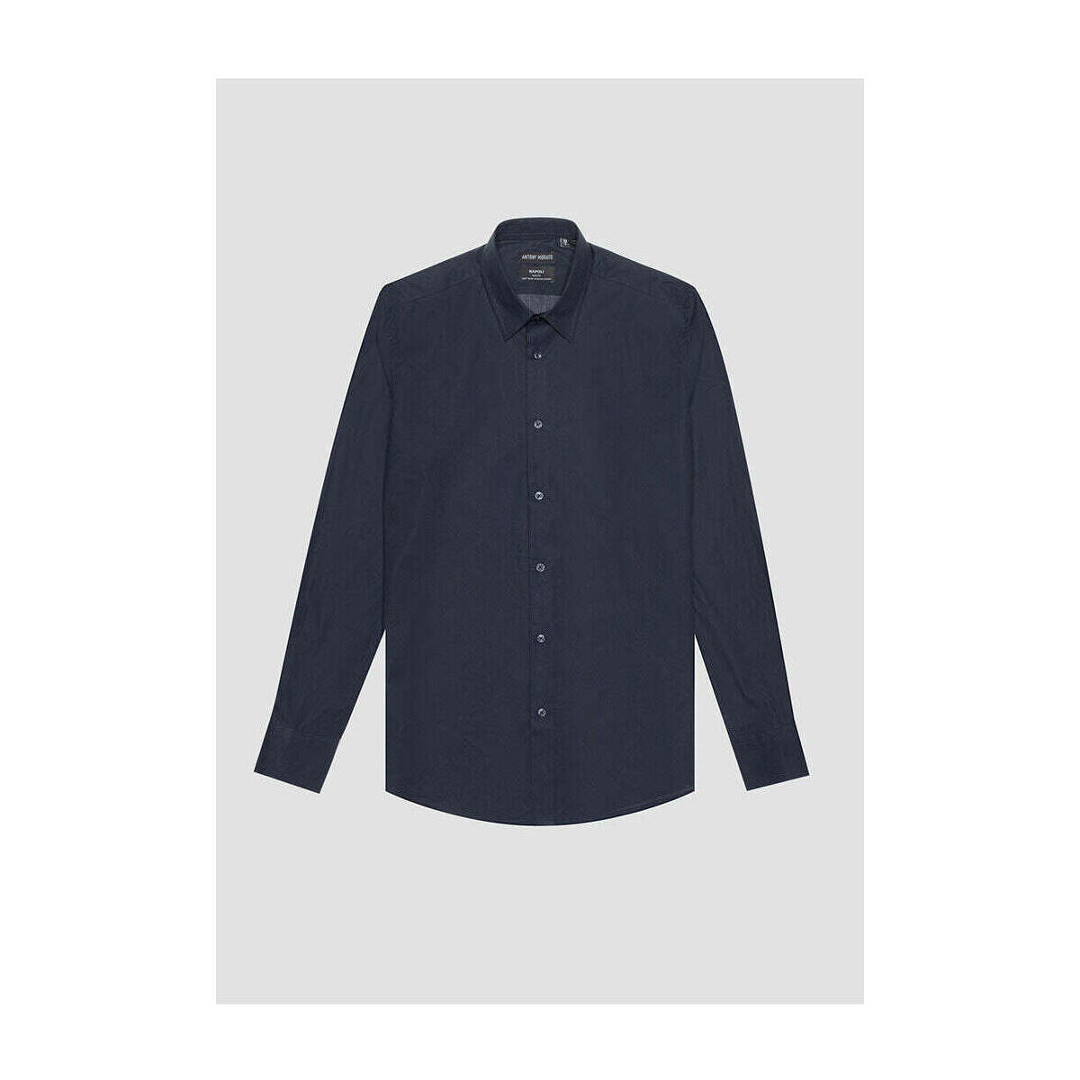 Textil Homem Camisas mangas comprida Antony Morato MMSL00628-FA440052-7073-3-1 Azul