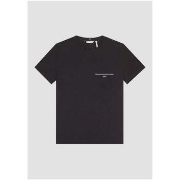 Textil Homem T-shirts e Pólos Antony Morato MMKS02349-FA100144-9000-2-1 Preto