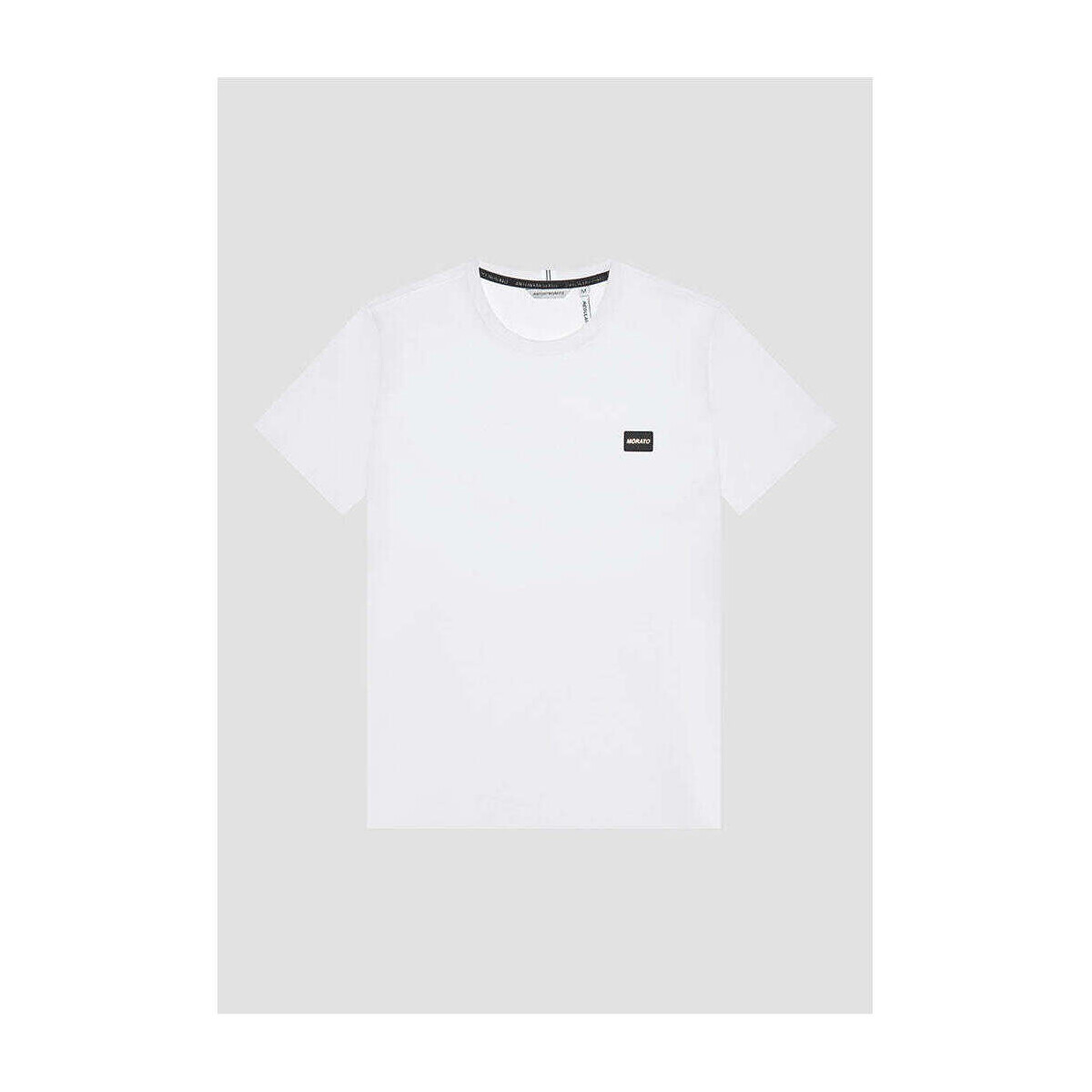 Textil Homem T-shirts e Pólos Antony Morato MMKS02360-FA100144-1000-1-1 Branco