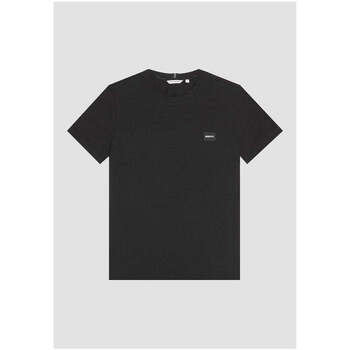 Textil Homem T-shirts e Pólos Antony Morato MMKS02360-FA100144-9000-2-1 Preto