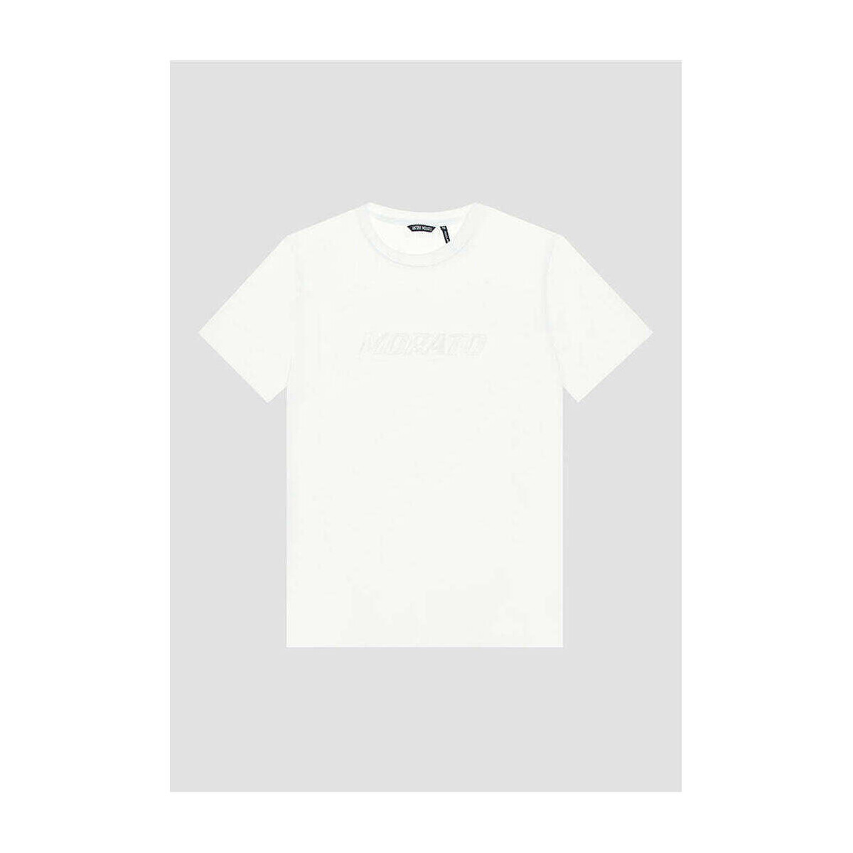 Textil Homem T-shirts e Pólos Antony Morato MMKS02409-FA100144-1011-18-3 Branco