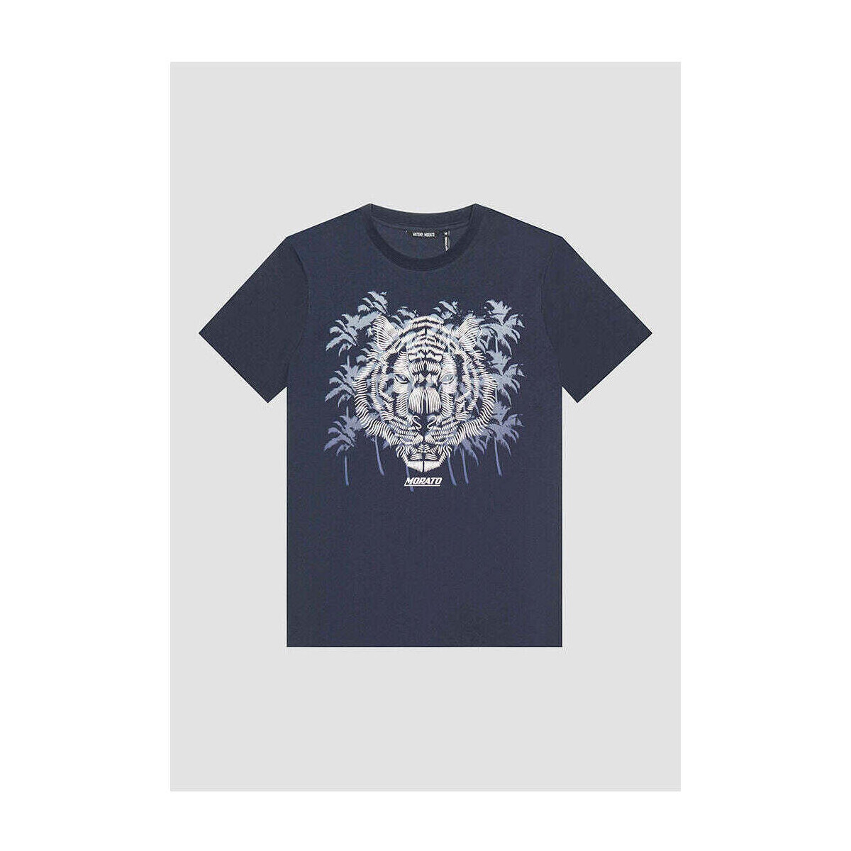 Textil Homem Gepunktetes 'Johanna' T-Shirt Gelb Antony Morato MMKS02410-FA100144-7064-3-3 Azul