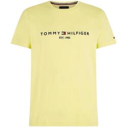 Textil Homem T-Shirt mangas curtas Tommy Hilfiger  Amarelo