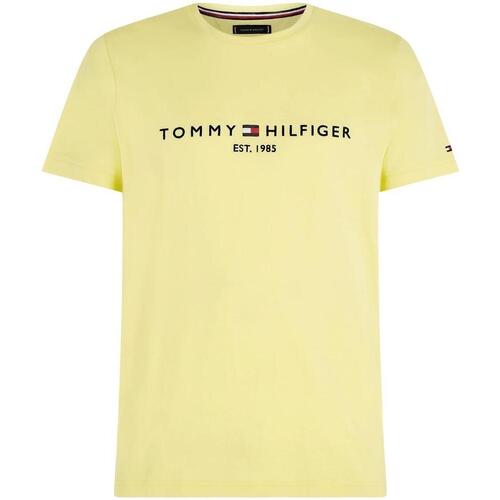 Textil Homem T-Shirt mangas curtas Tommy Hilfiger  Amarelo
