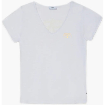 Textil Mulher T-shirts e Pólos Franklin & Marshises T-shirt ISABELLA Branco
