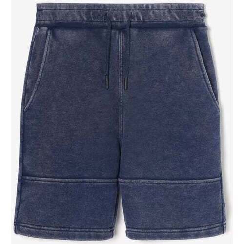 Textil Rapaz Shorts / Bermudas Franklin & Marshises Calções POPBO Azul